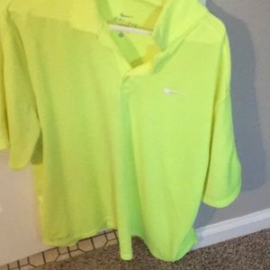 Nike dri fit golf polo shirt